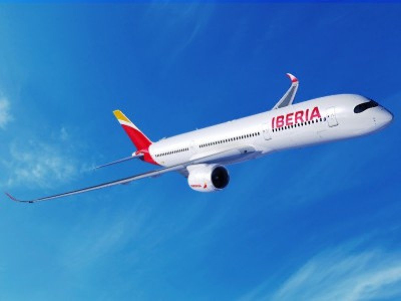 El modelo A350-900 será incorporado a la flota de largo radio de Iberia.