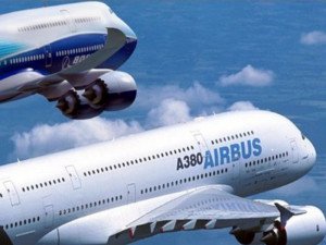 Airbus vende más aviones que Boeing en el primer semestre