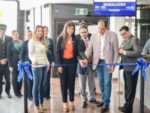 Venezolana de Aviación inaugura ruta Maracaibo-Santo Domingo