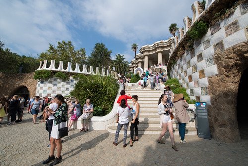 Barcelona es la provincia en la que más dinero dejaron los visitantes internacionales en junio y julio del año pasado. #shu#