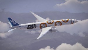 Star Wars y la aerolínea japonesa ANA, que la fuerza te acompañe
