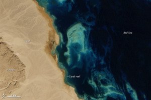 Impactos del turismo en Egipto, vistos desde el espacio