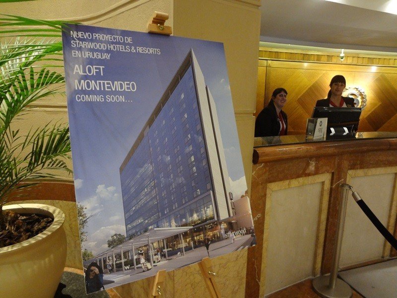 Inversión de 13 M € en un nuevo hotel Aloft en Montevideo