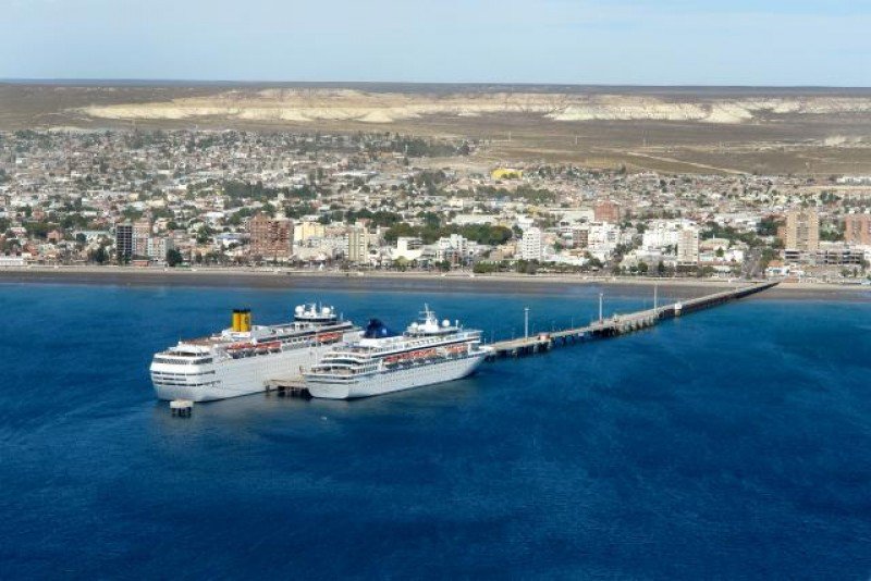 Puerto Madryn espera un verano récord duplicando pasajeros de cruceros