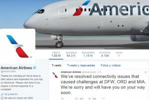 Un fallo técnico suspende numerosos vuelos de American Airlines en EEUU