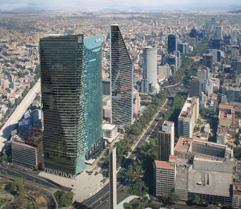 Las 153 habitaciones estarán entre los pisos 36 y 47 de la torre Chapultepec Uno, de 58 plantas.