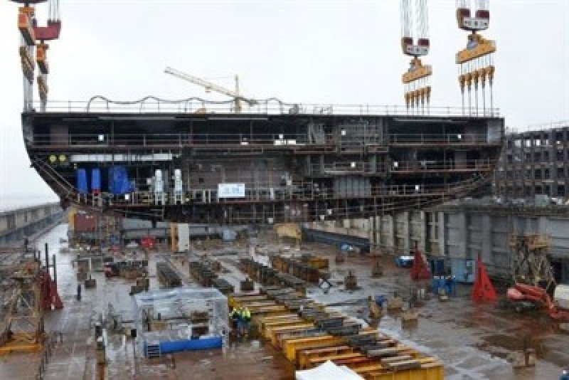 Royal Caribbean comienza la construcción del cuarto barco de la clase Oasis