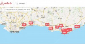 Se duplica la oferta de Airbnb en Uruguay en un año
