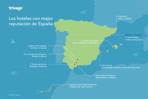 Ranking de los hoteles con mejor reputación online en España