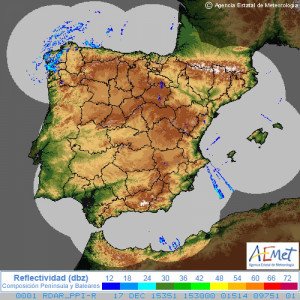 El invierno será cálido en toda España