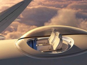 Un mirador a 30.000 pies de altura en el techo de los aviones (vídeo)