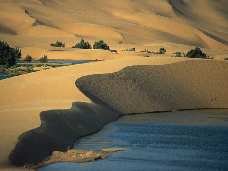 Un paraje natural costero en Marruecos.