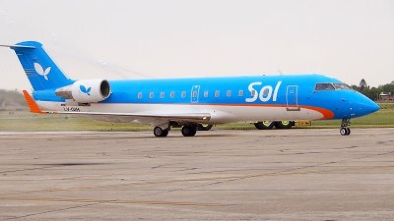 La compañía SOL Líneas Aéreas cesa definitivamente sus operaciones 