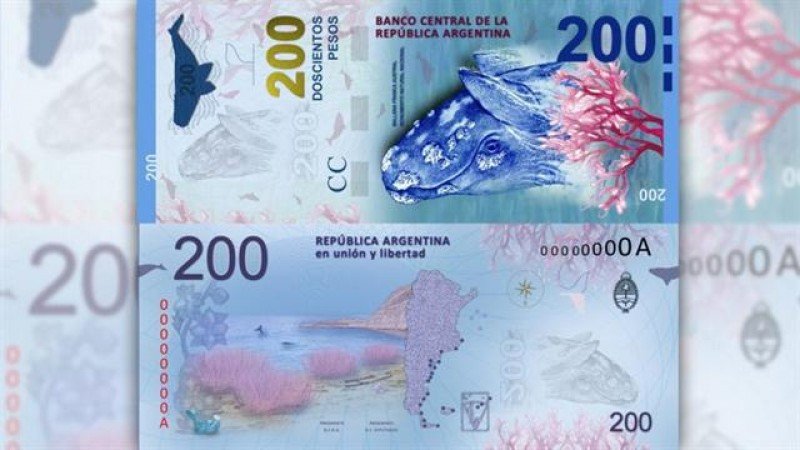 Argentina emitirá billetes de mayor denominación