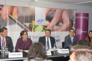 La OMT y Perú presentan el II Foro Mundial del Turismo Gastronómico