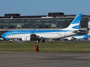 Aerolíneas Argentinas recibió un nuevo Boeing 737-800