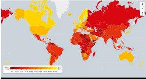 Uruguay y Chile entre los 25 países menos corruptos