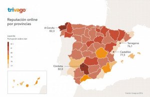 Los hoteles de A Coruña y Córdoba, los de mejor reputación online de España