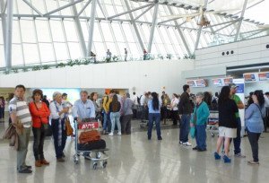 Aeropuerto de Carrasco movilizó 4,3% más pasajeros en 2015