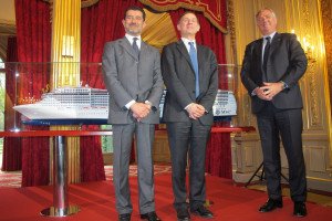 MSC Cruceros invertirá 4.000 M € para construir cuatro barcos en Francia