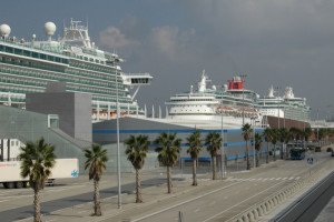 Barcelona recibe un 10% más de cruceristas en el primer trimestre