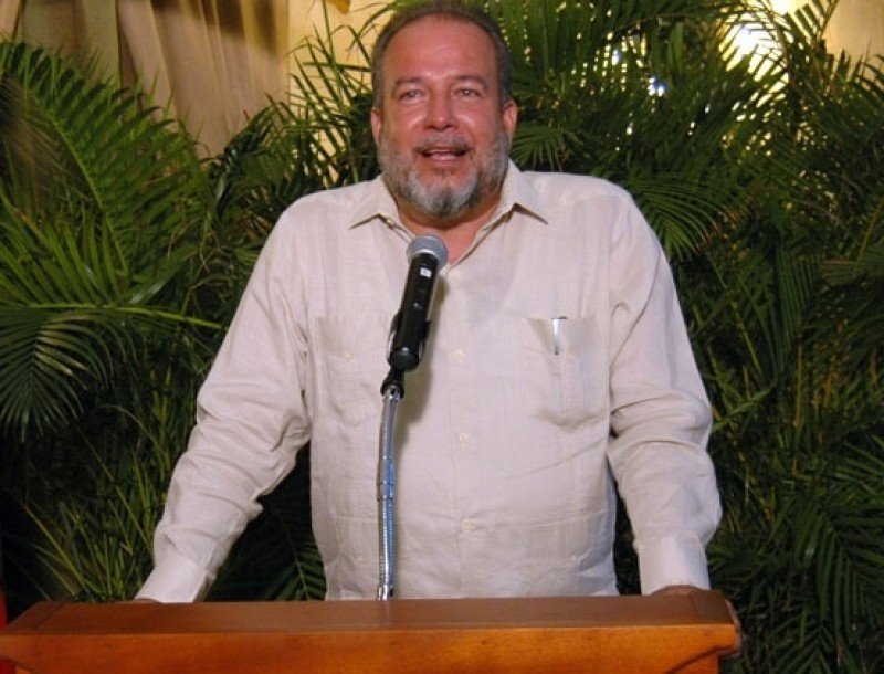 Manuel Marrero, ministro de Turismo de Cuba.