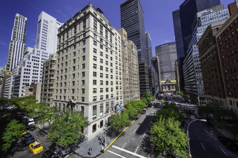 El Iberostar New York ocupa un edificio emblemático de piedra y ladrillo de 1928 en pleno Manhattan.