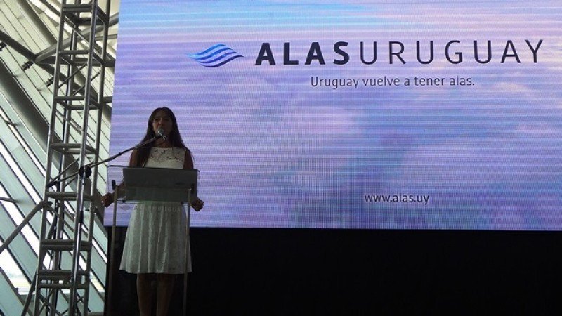 Sabrina Acevedo, presidenta del directorio de Alas Uruguay.