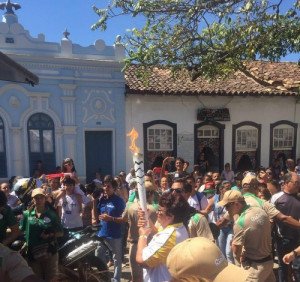 Brasil promueve sus destinos turísticos con recorrido de la antorcha olímpica