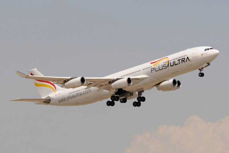 Plus Ultra inicia sus vuelos regulares a Latinoamérica