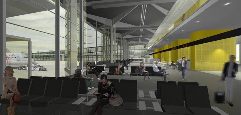 La nueva terminal tendrá capacidad para 400 pasajeros.