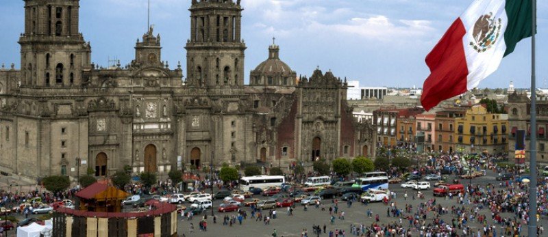Centro histórico de la Ciudad de México.