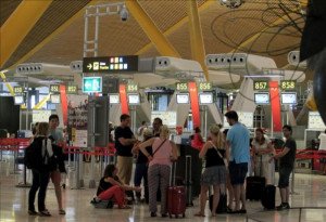 El tráfico en los aeropuertos españoles crece un 12% hasta mayo