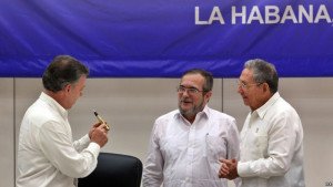 Colombia y las FARC firmaron la paz luego de 50 años