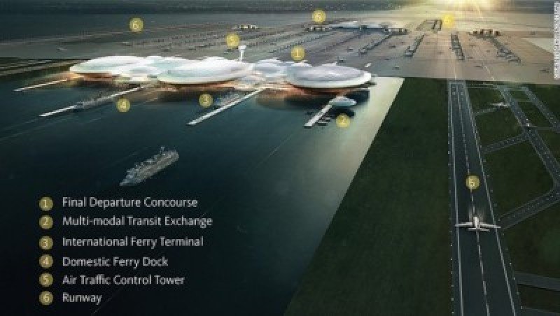 Fotonoticia: Aeropuertos flotantes para cuando no hay terreno disponible
