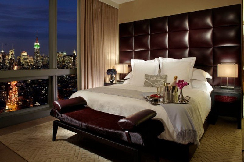 Una habitación del Trump SoHo New York. Credit Trump Hotels