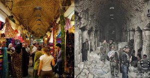 Alepo, antes y después de la guerra