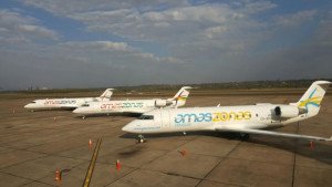 Aerolínea Amaszonas Uruguay recibió certificación de la Dinacia