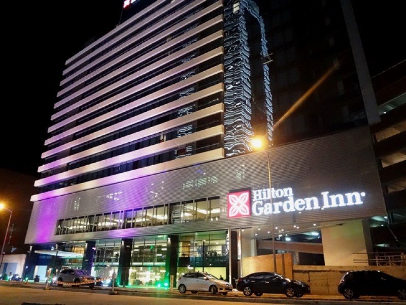 Hilton Garden Inn Montevideo, inaugurado a fines de 2015.