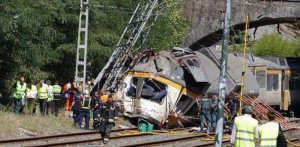 El exceso de velocidad causó el accidente de tren en O Porriño 