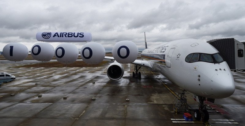 Airbus entrega el avión 10.000 de su historia 
