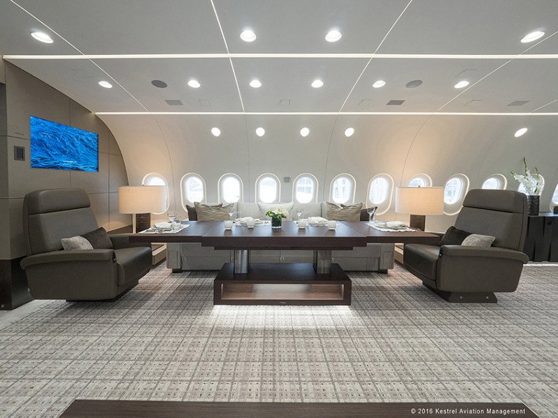 De Boeing 787 a palacio volador