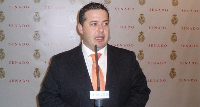 El portavoz de turismo del Partido Popular en el Senado, Agustín Almodóbar.