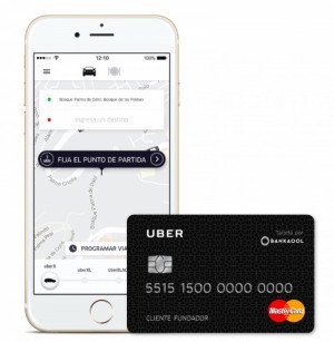 Uber lanza tarjeta de débito en Latinoamérica