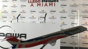 Pawa Dominicana lanza dos vuelos diarios entre Miami y Santo Domingo