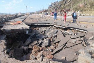 Uruguay repara daños de temporal y espera nueva tormenta