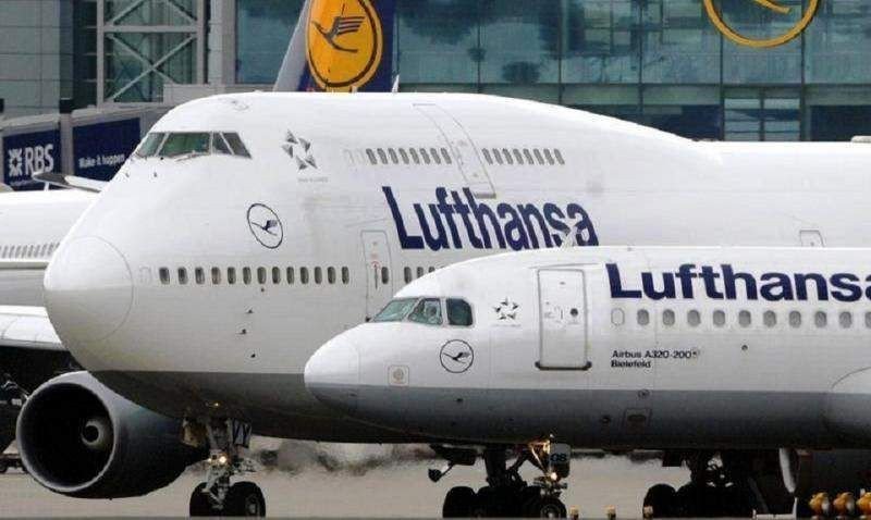 Lufthansa cancela este jueves 912 vuelos afectando a 115.000 pasajeros