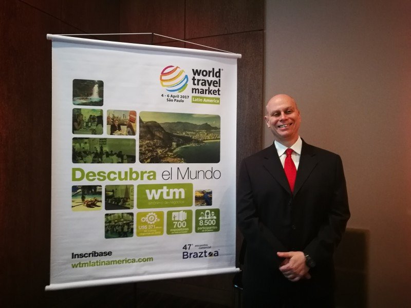 Lawrence Reinisch, director de WTM Latin America.