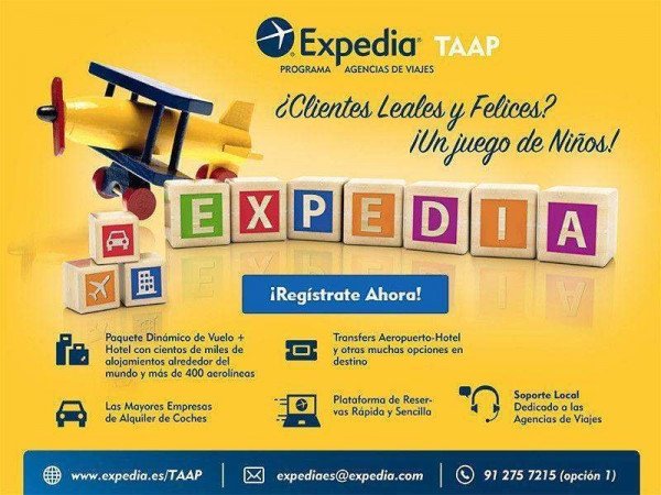 Webinar: Expedia TAAP, para agencias de viajes Intermediación