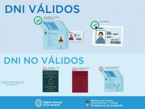 Argentinos no podrán viajar al MERCOSUR sin DNI digital